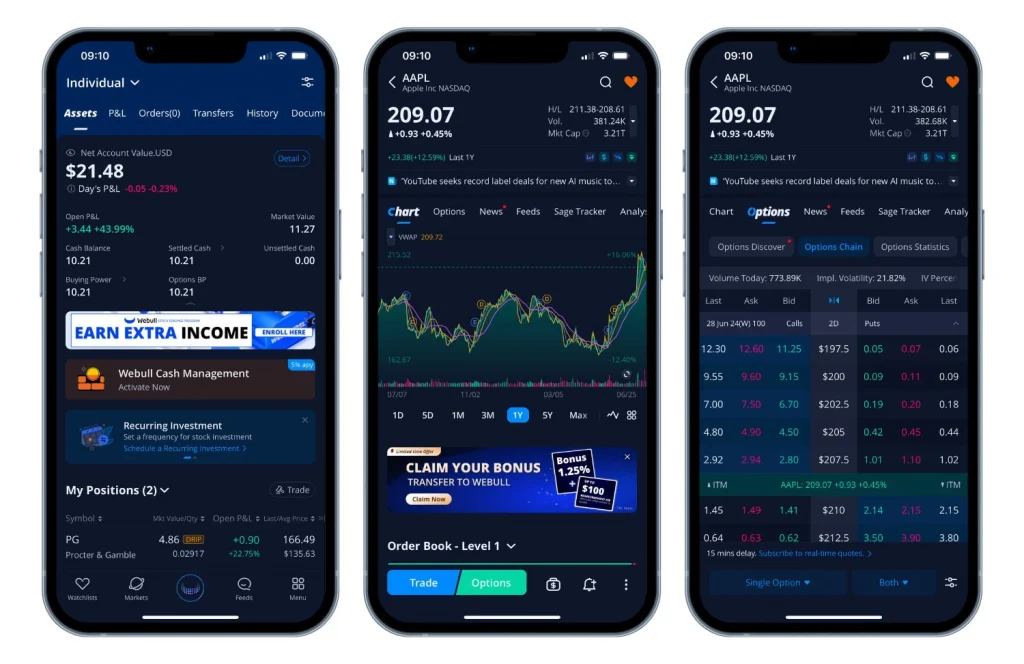 webull app