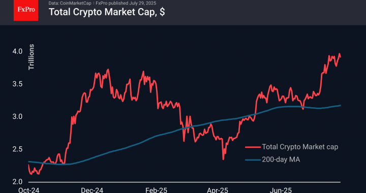 外国為替-Ethereumは、$ 4,000を超える上昇を続けています| Crypto Review 2025年7月29日