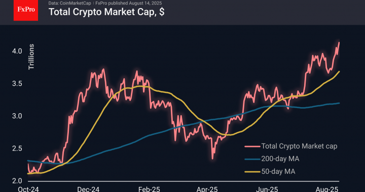 外国為替-Bitcoinは新しい高値を打ちましたが、その後戻ってきました|暗号レビュー2025年8月14日